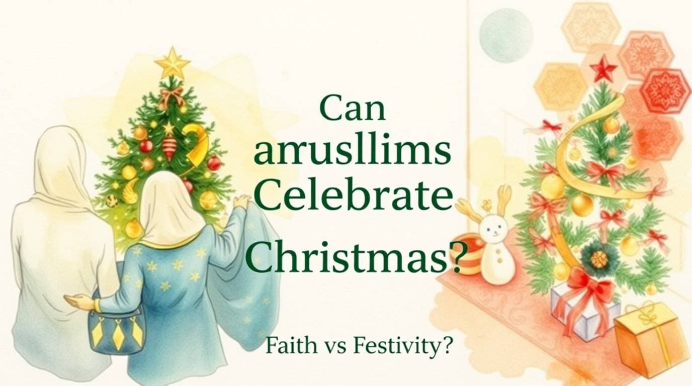 Can Muslims Celebrate Christmas? Yes or No!