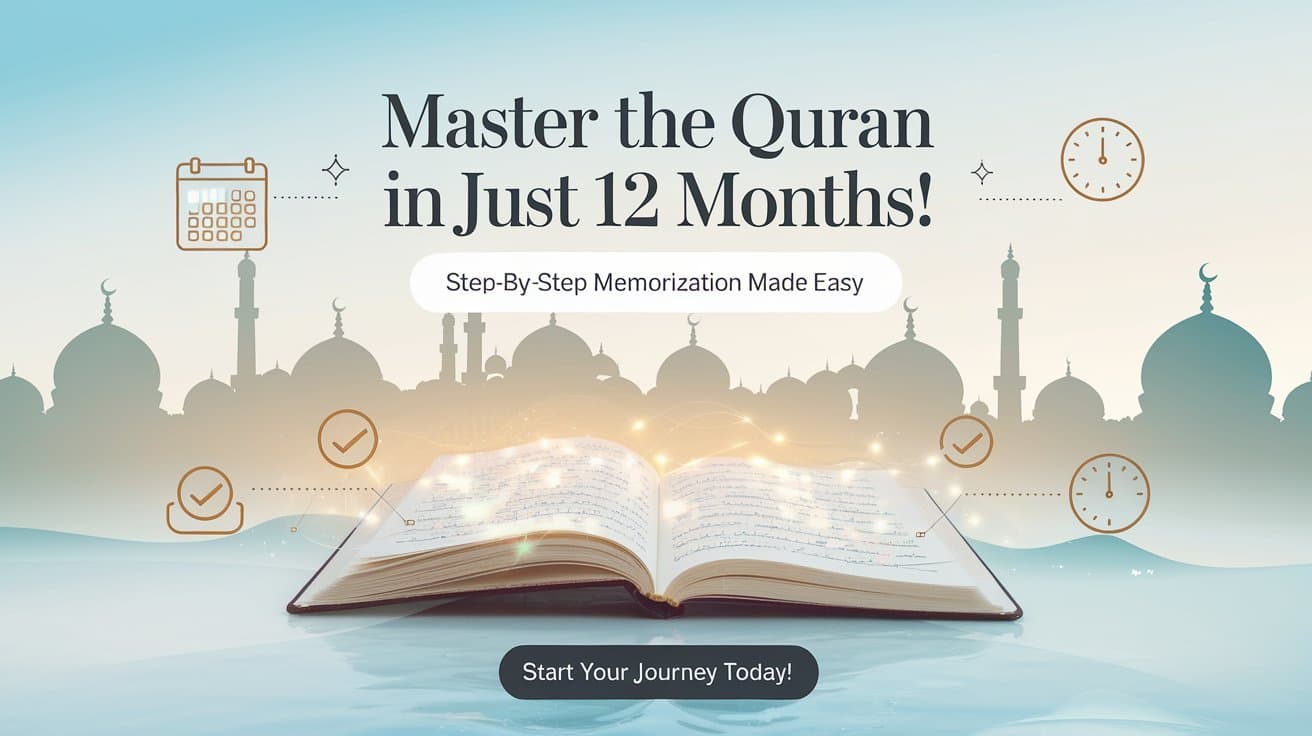 Quran Memorization Made Simple: 12-Month Guide